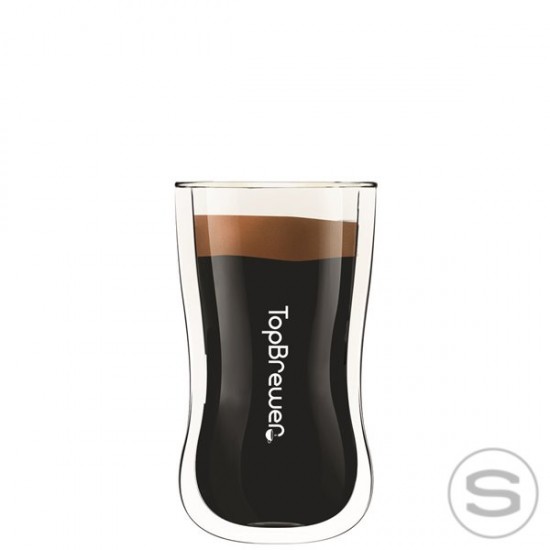 TopBrewer double wall glass Small, 3oz (1db)