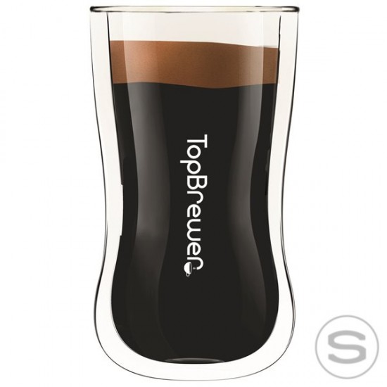 TopBrewer double wall glass Large, 9oz (1db)